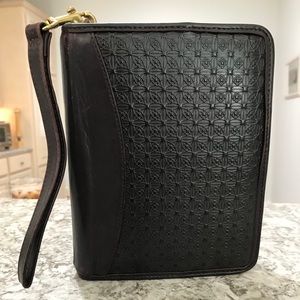 Franklin Covey ‘Tin Punch’ Leather Compact Planner